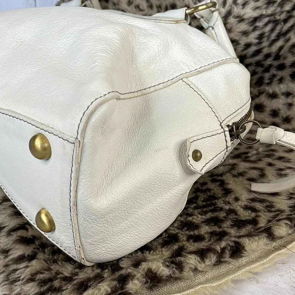 Boden Cream Satchel Bag
